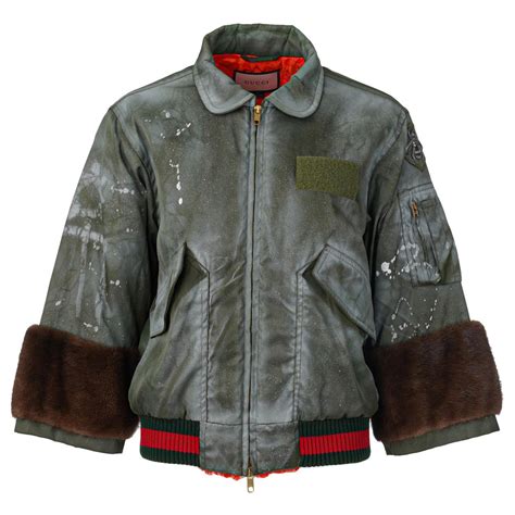 gucci ghost bomber jacket|gucci camouflage jacket.